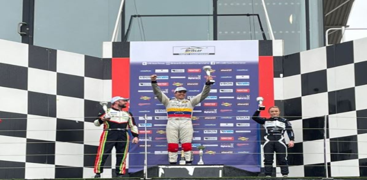 El venezolano Rodolfo «Speedy» González ganó en el circuito de Silverstone