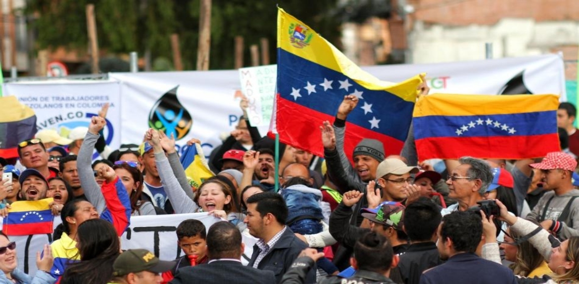 Venezolanos en Colombia convocan a una protesta este 25 de abril