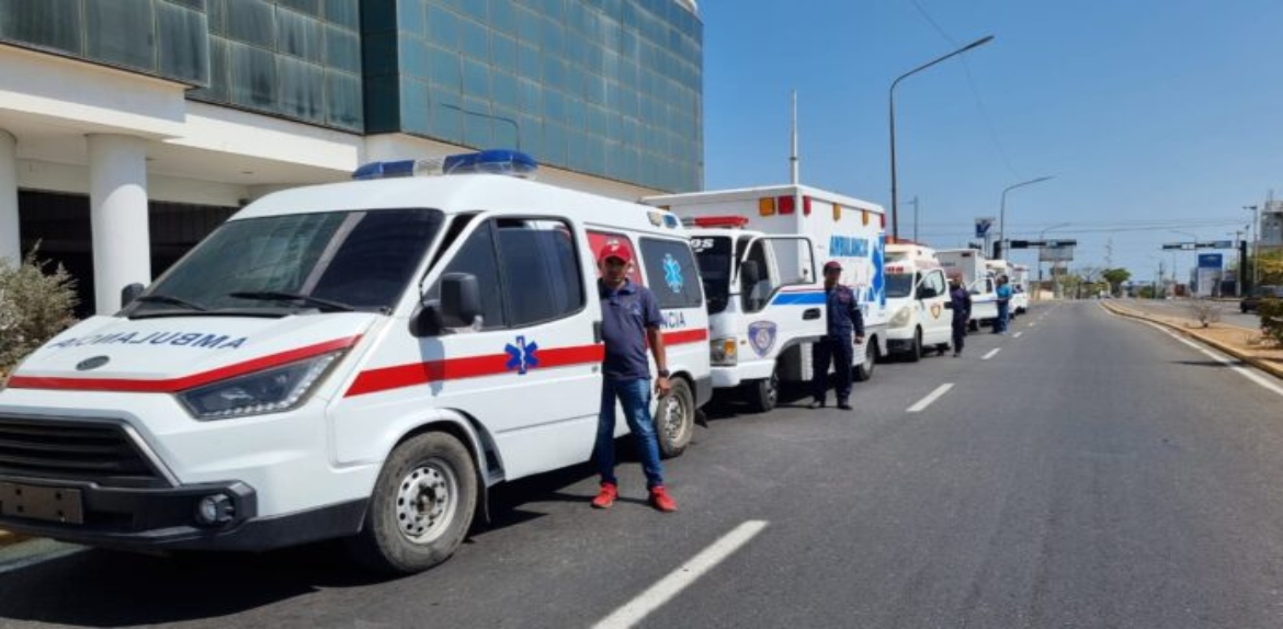 Dotadas con insumos 11 ambulancias en el Zulia en la Semana Santa 2023