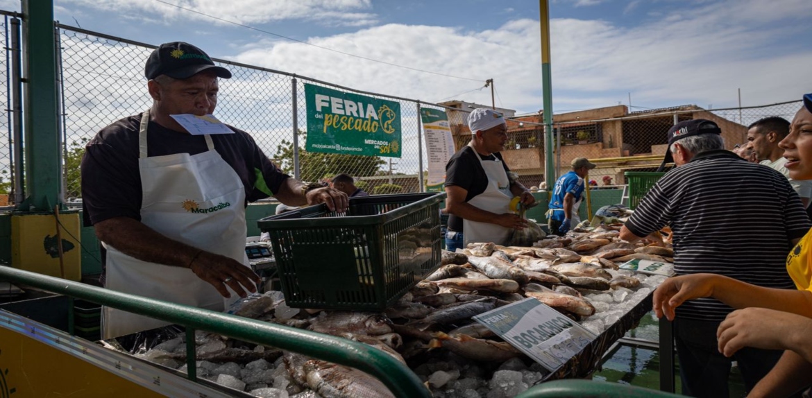 La Feria del Pescado se extiende y llega a la parroquia Raúl Leoni