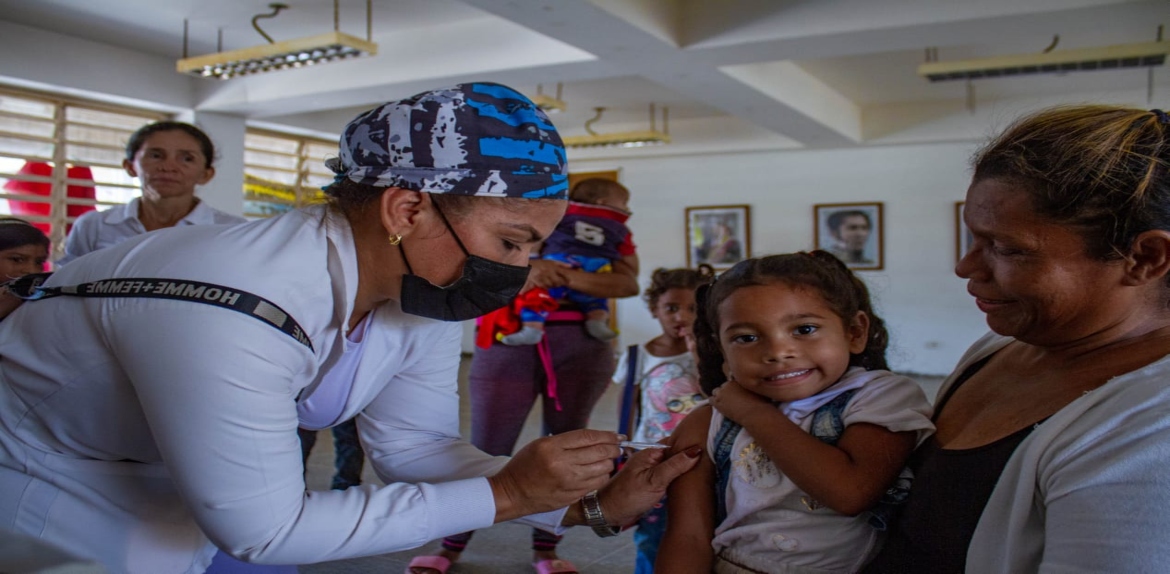 Arrancó la Semana de Vacunación de las Américas 2023: 735 puntos en el Zulia