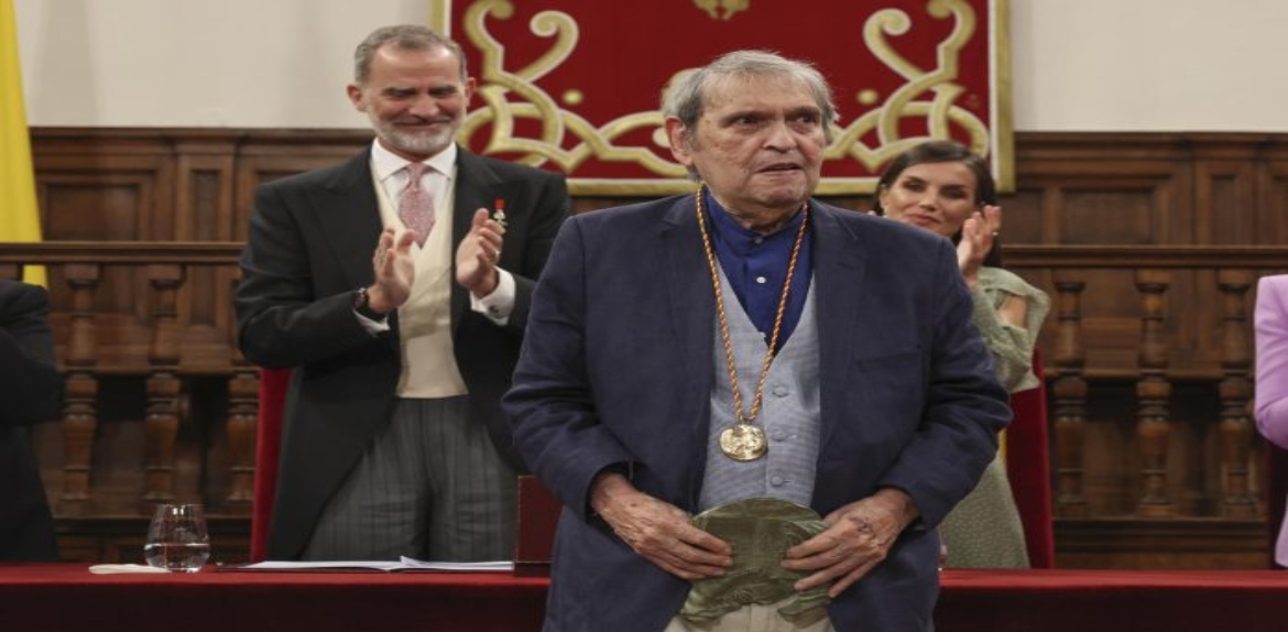 Rafael Cadenas recibió el Premio Cervantes: «Un honor que me sobrepasa»