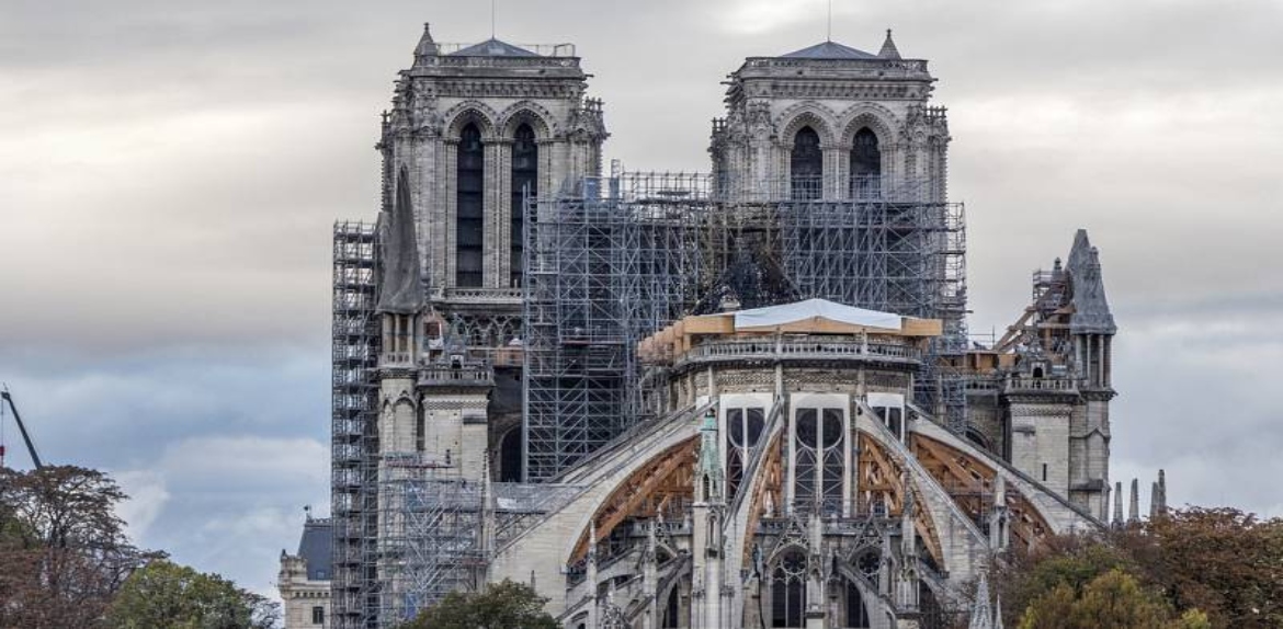 La reconstrucción de la catedral de Notre Dame podría estar lista para 2024