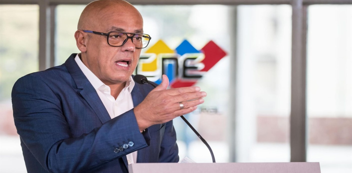 Jorge Rodríguez sugiere al CNE exigir disculpas a oposición por «ofensas» contra Lucena
