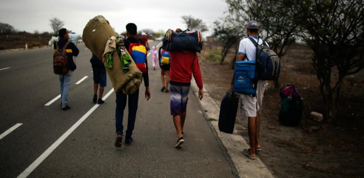 Venezolanos en Perú piden un corredor humanitario regional para los migrantes