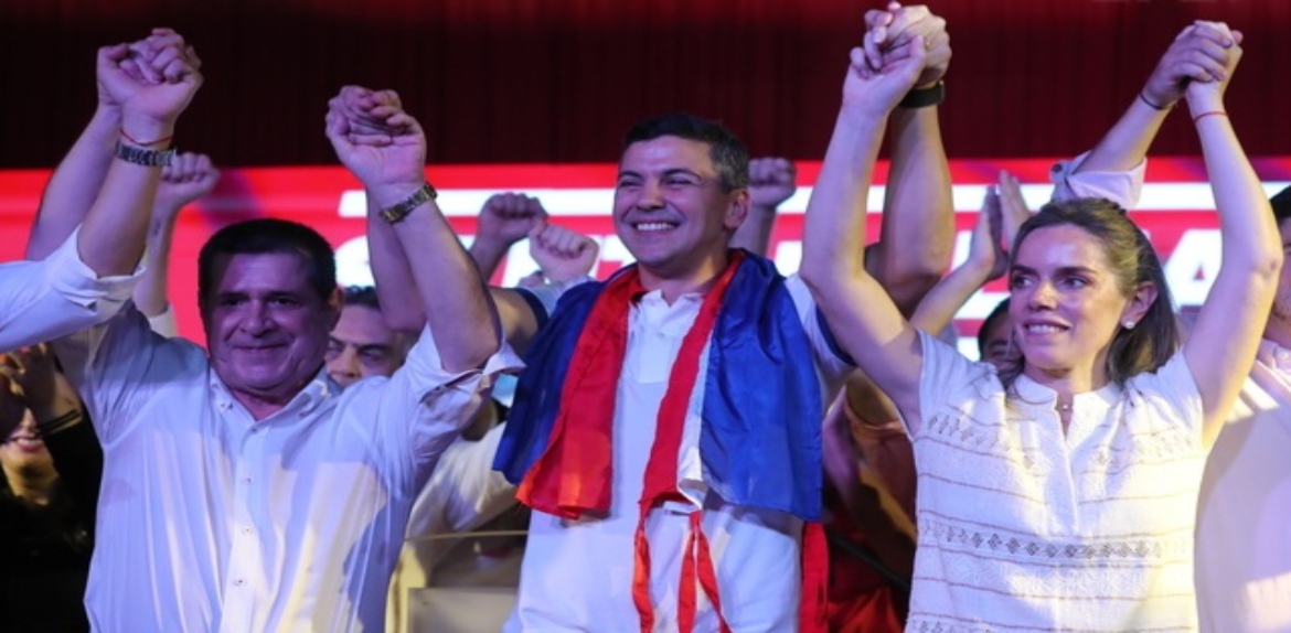 Santiago Peña es el nuevo presidente de Paraguay