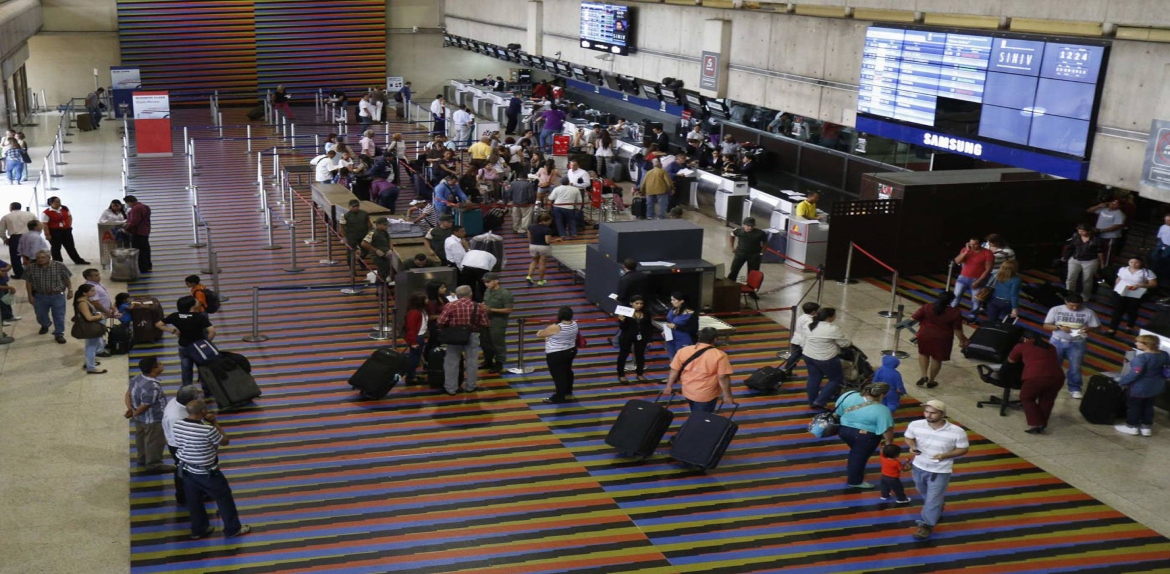 Venezuela puso fin a los protocolos de bioseguridad en los aeropuertos