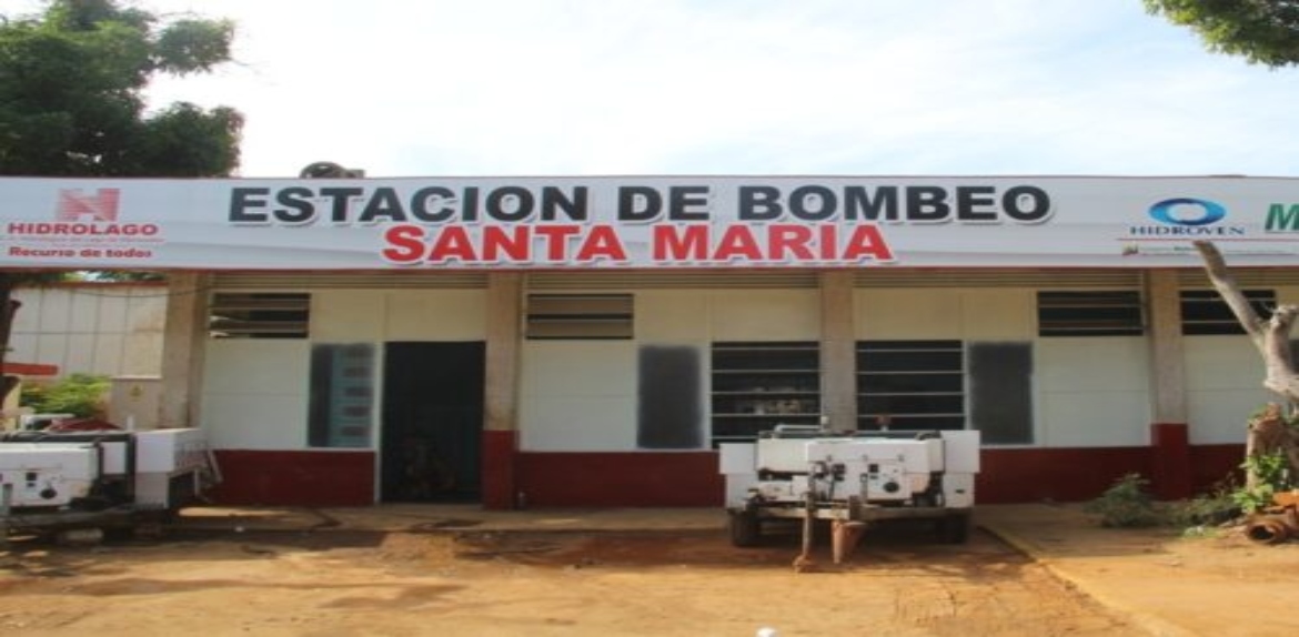 Realizaron poda y desmalezamiento en estaciones de bombeo para distribución de agua por tubería en Maracaibo
