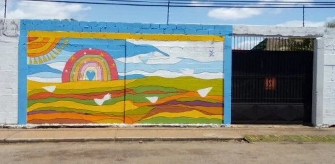 Alcalde de El Tigre, Ernesto Paraqueima, calificó de “horroroso” un mural elaborado por niños
