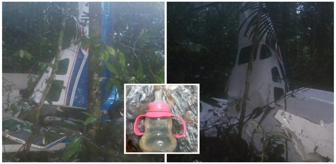 Colombia: Aparecen vivos los cuatro niños que se accidentaron en avioneta hace 17 días en la selva