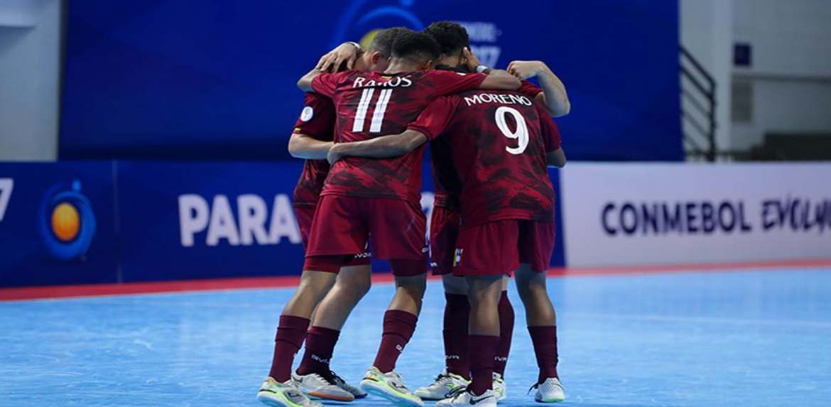 La Vinotinto cierra invicta y lidera la fase de grupos del CONMEBOL Sub-17 de Futsal