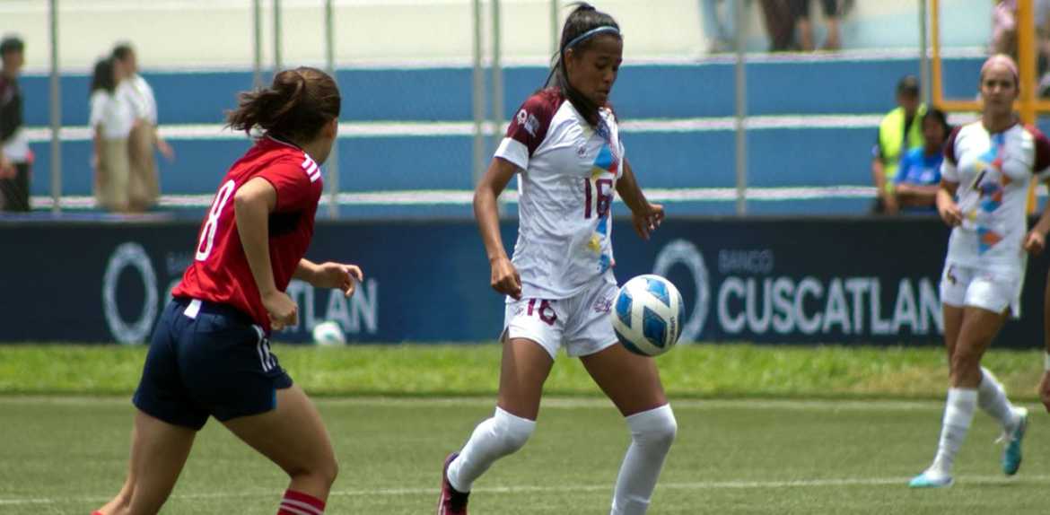Venezuela derrota a Costa Rica en fútbol femenino de los Juegos Centroamericanos
