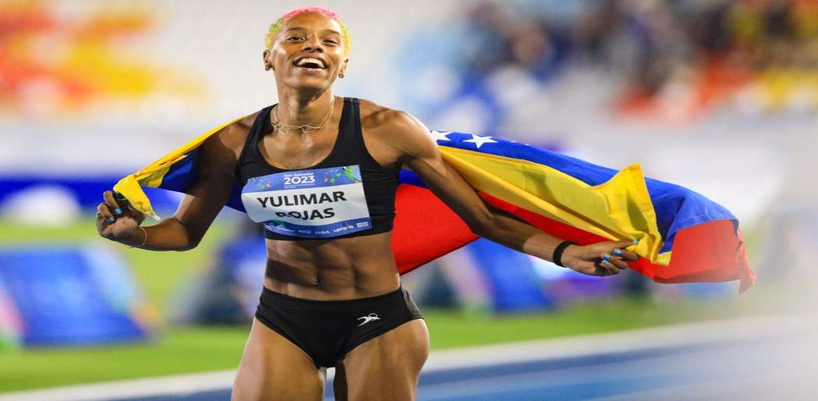 Clasifica a París 2024: Yulimar Rojas rompe el récord de los Juegos Centroamericanos y del Caribe