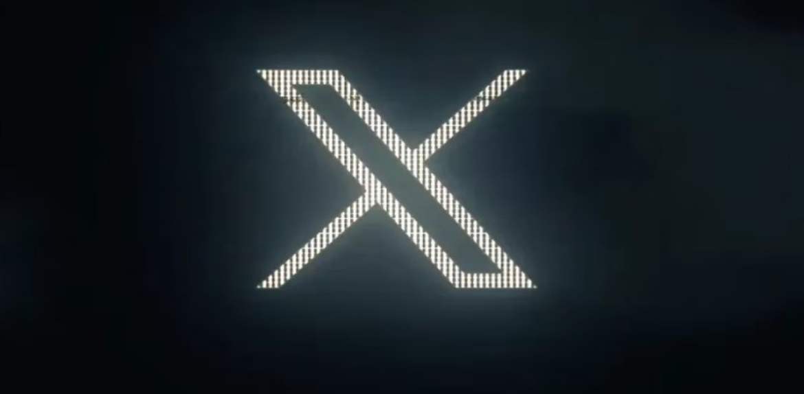Twitter tiene una X como nuevo logo