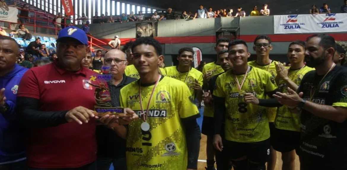 Miranda se lleva el título y Zulia el subcampeonato del Nacional de Voleibol Juvenil