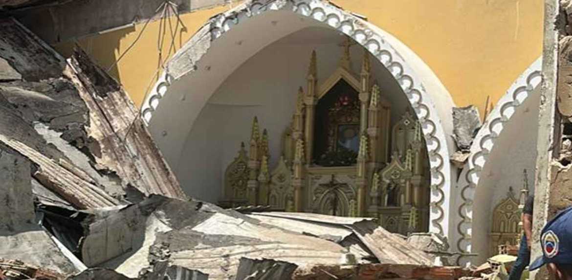 Alcalde de Santa Rita informa que se ordenó construir nueva Iglesia de la Virgen del Rosario de Aranzazú