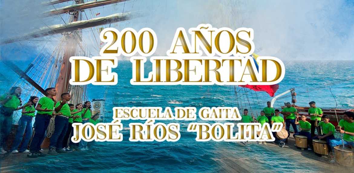 Se estrena “200 Años de Libertad” de la Escuela de Gaita José Ríos “Bolita”