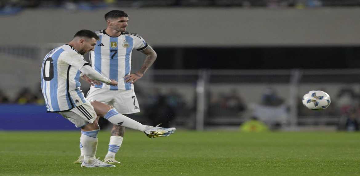 Argentina ganó de local con gol de Messi