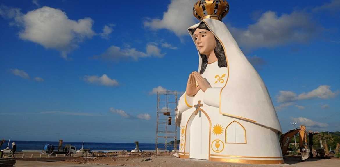 Monumento de 17 metros de alto presidirá festejos de la Virgen del Valle en Carúpano