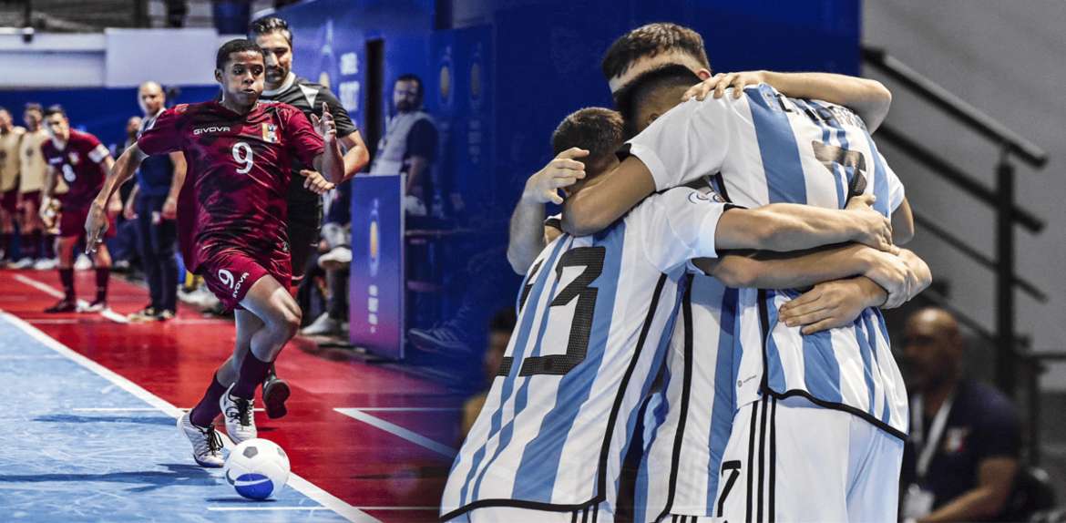 Venezuela cayó por 3-0 ante Argentina y quedó fuera del Sudamericano de Futsal Sub-20