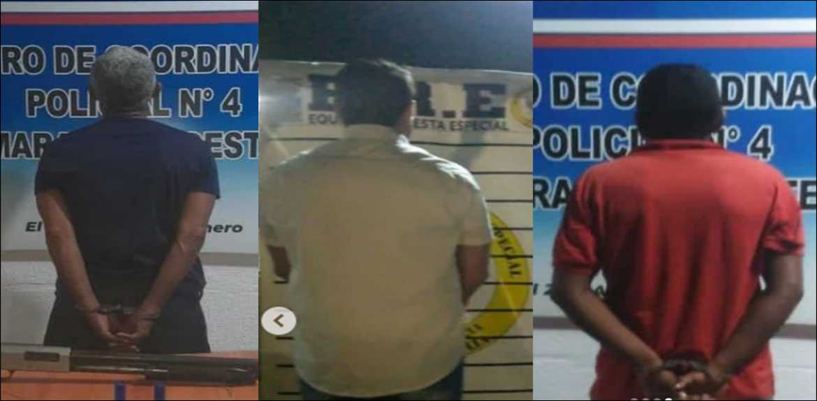 Detenidos tres hombres en Maracaibo por agresiones contra la mujer