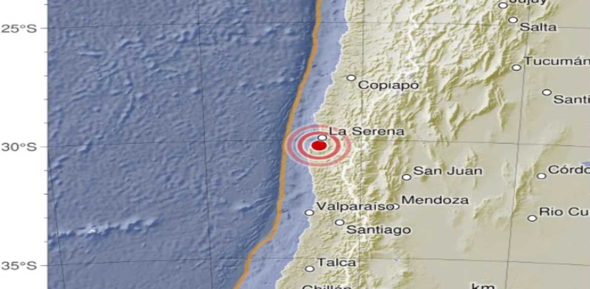 Chile: se percibe temblor de magnitud 6.3 en la ciudad de Tongoy