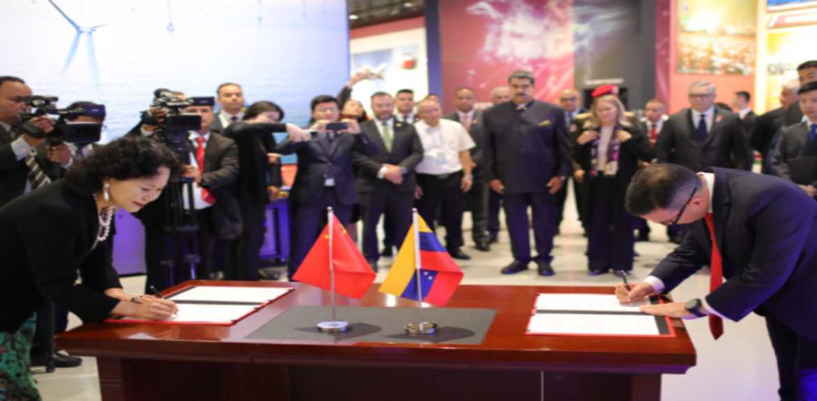 Venezuela y China firmaron Memorándum de Entendimiento para la cooperación, desarrollo y modernización de las ZEE