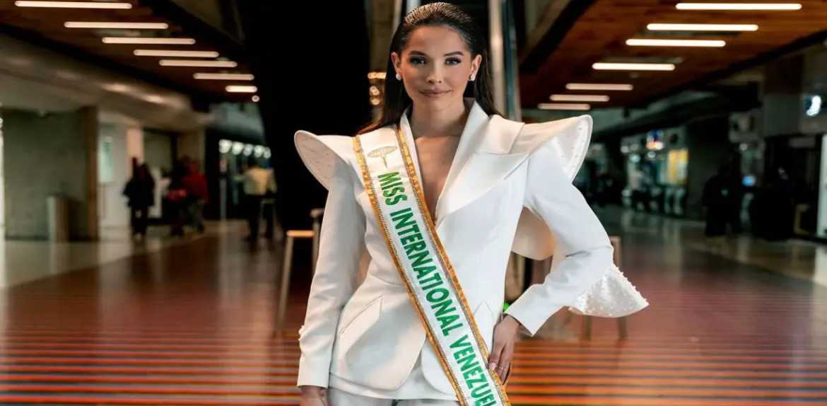 Miss Venezuela Internacional llega a Japón: se le extraviaron cinco maletas