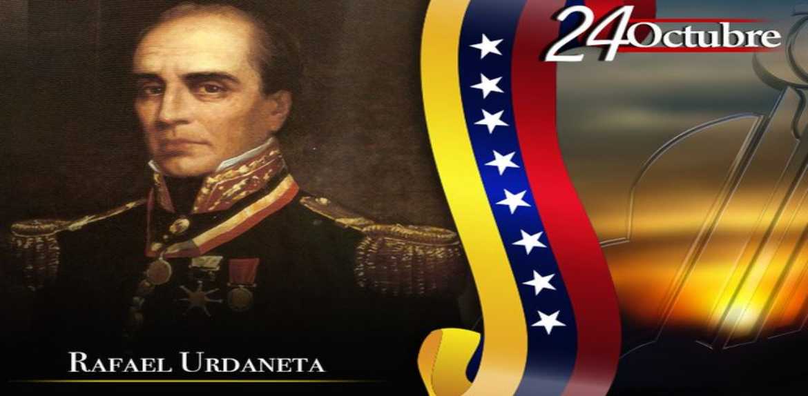 Hoy se celebra el natalicio del General Rafael Urdaneta