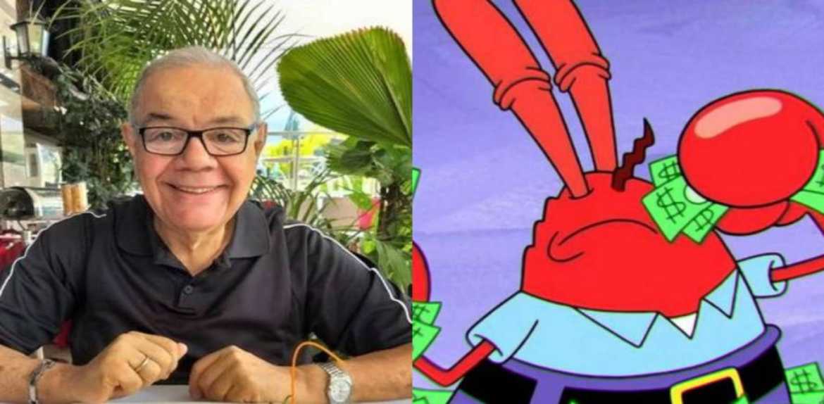 Fallece Luis Pérez Pons, voz de Don Cangrejo en ‘Bob Esponja’ a los 72 años