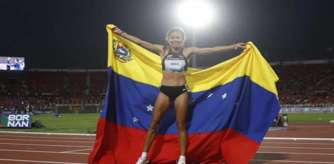 La venezolana Joselyn Brea gana los 1.500 metros y conquista su segundo oro panamericano
