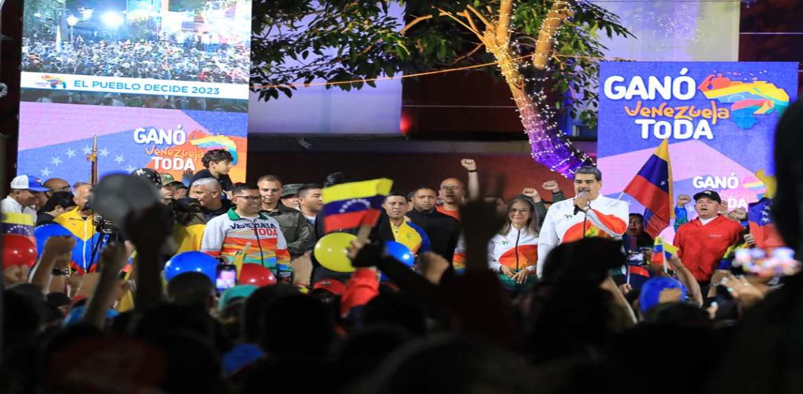 Nicolás Maduro celebra resultados del Referendo: “El pueblo venezolano ha hablado alto y claro”