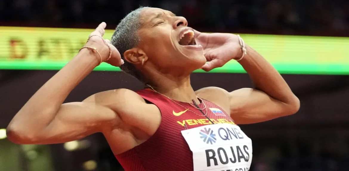 Yulimar Rojas es reconocida como una de las mejores atletas del año por la World Atlethics