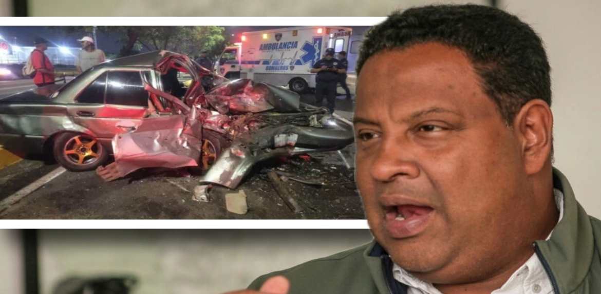 Ramírez Colina sobre choque en la C-1: «Ambos conductores se encuentran hospitalizados y bajo custodia policial»
