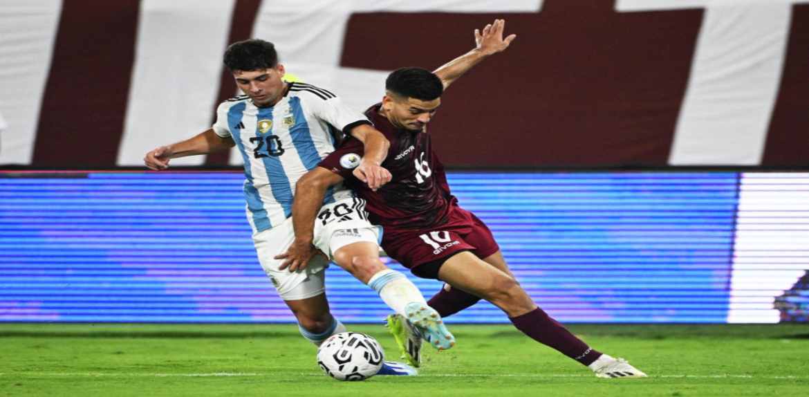Preolímpico Sub 23: Venezuela empató 2 a 2 con Argentina en un partido decisivo