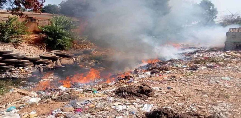 Denuncian quema de basura en San Francisco por falta de recolección ...