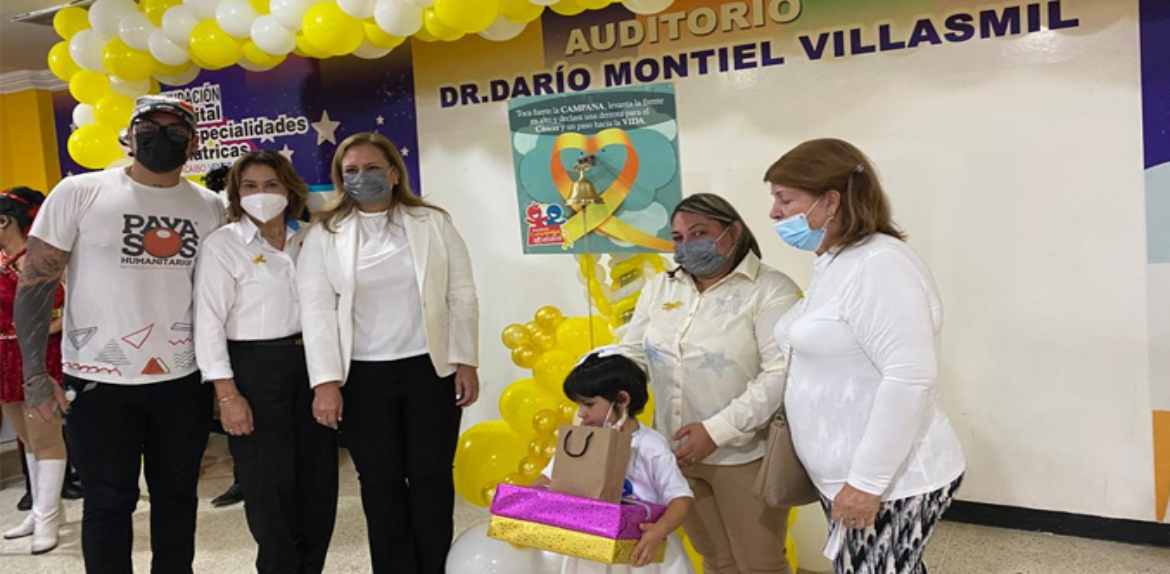 Gobernación del Zulia y Especialidades Pediátricas conmemoran Día Internacional de la lucha contra el Cáncer Infantil