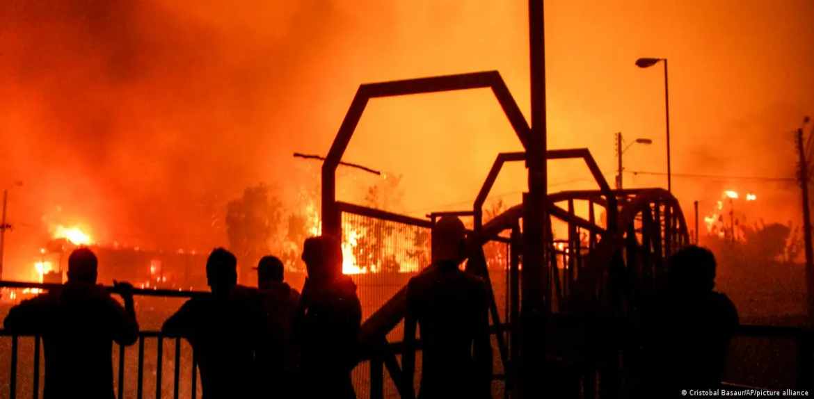 Al menos 19 personas han muerto en la región de Valparaíso, Chile, consecuencia de los incendios forestales