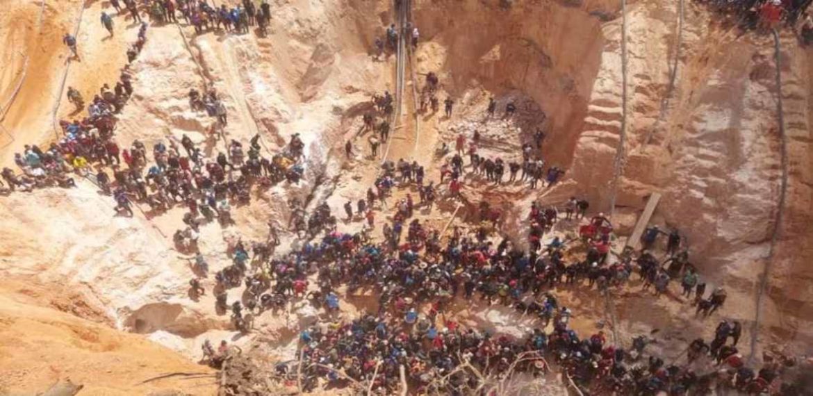 Gobernador del estado Bolívar aseguró que hay 16 fallecidos y 16 heridos tras derrumbe de la mina «Bulla Loca»
