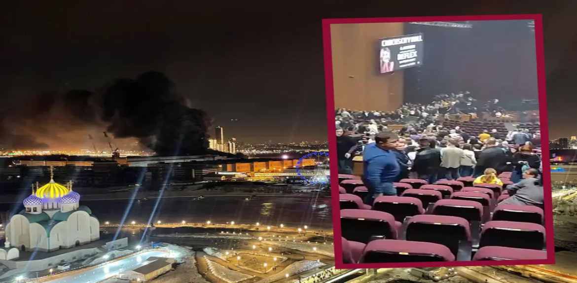 Tiroteo y explosión en una sala de conciertos en Moscú: reportan varios muertos y heridos