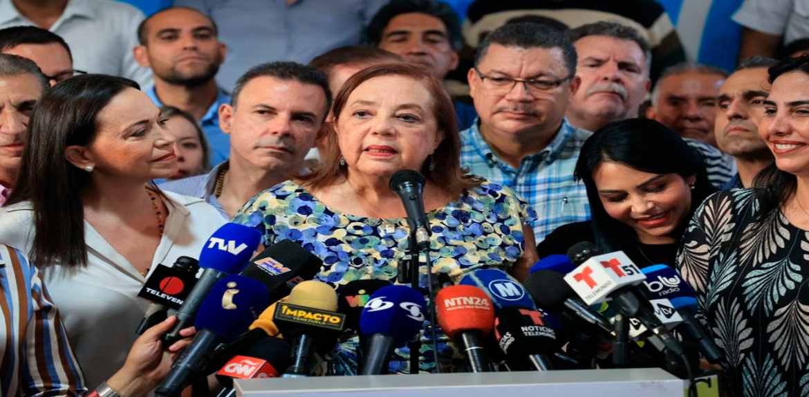 Corina Yoris es la sustituta de María Corina Machado en la elección presidencial