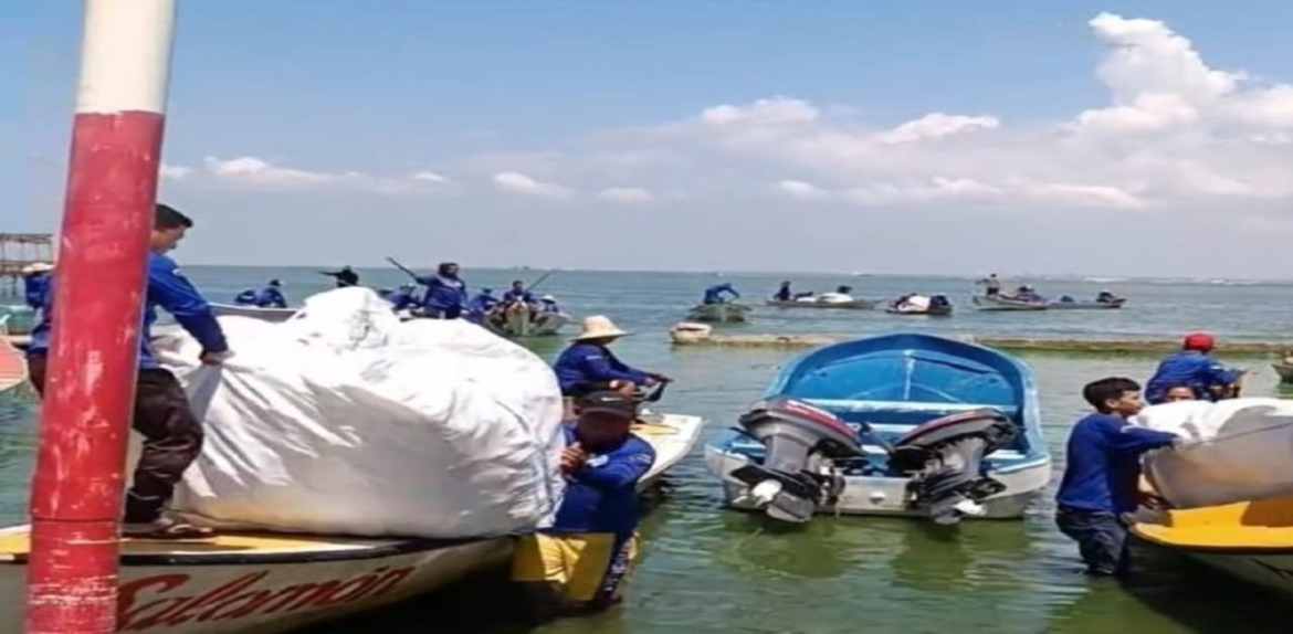 En el Lago de Maracaibo se han “pescado” 278 toneladas de plásticos 