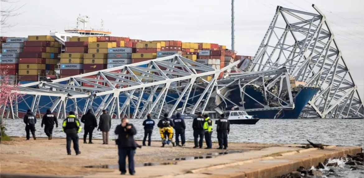 Autoridades dan por muertos a seis desaparecidos tras colapso del puente en Baltimore