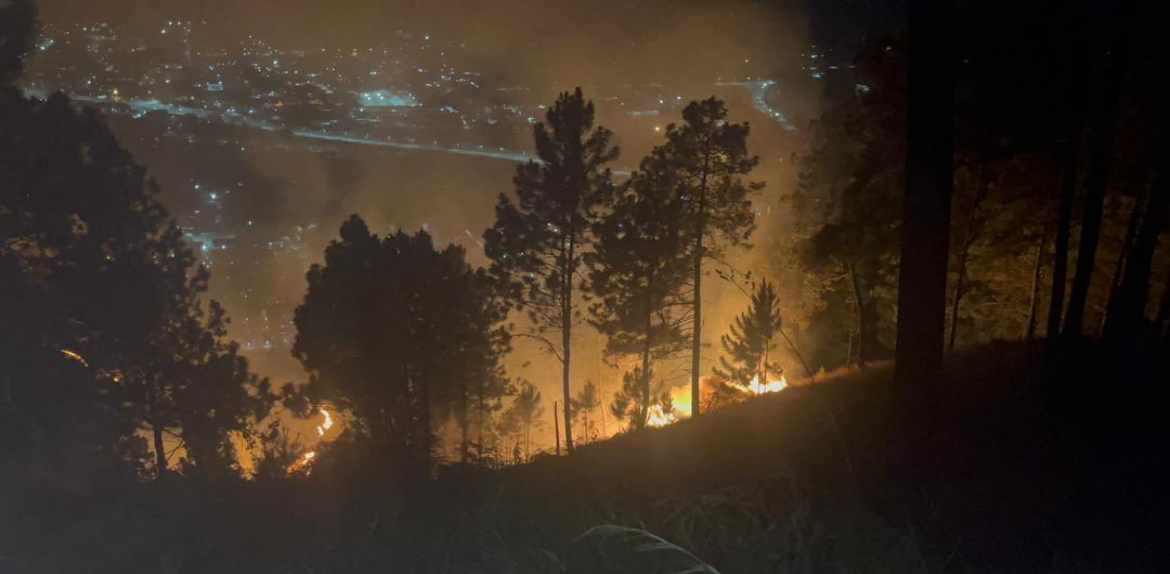 Incendios en Mérida se extienden por más de 15 horas y afectan a 30 hectáreas