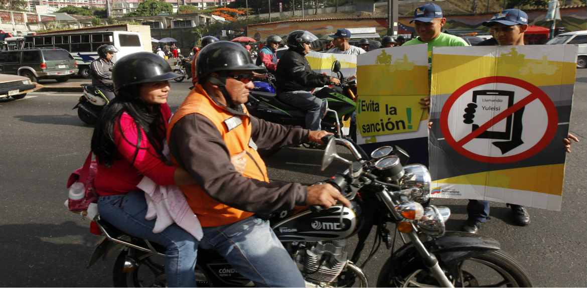 El 70% de los lesionados en accidentes de tránsito en Venezuela son motorizados, según ONG