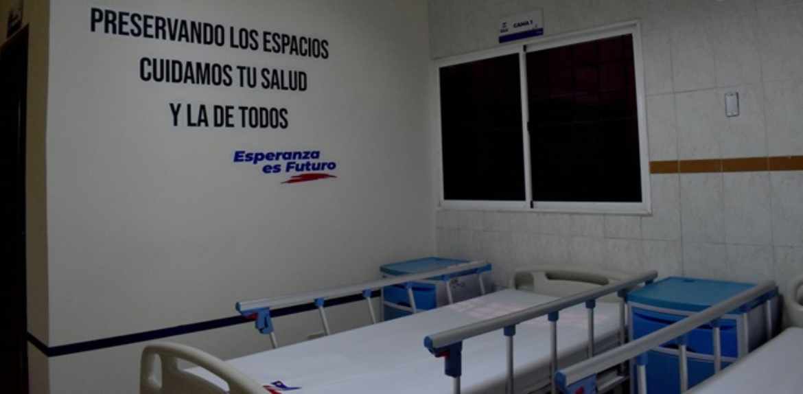 Rosales inaugura nuevas áreas de hospitalización del Hospital Central