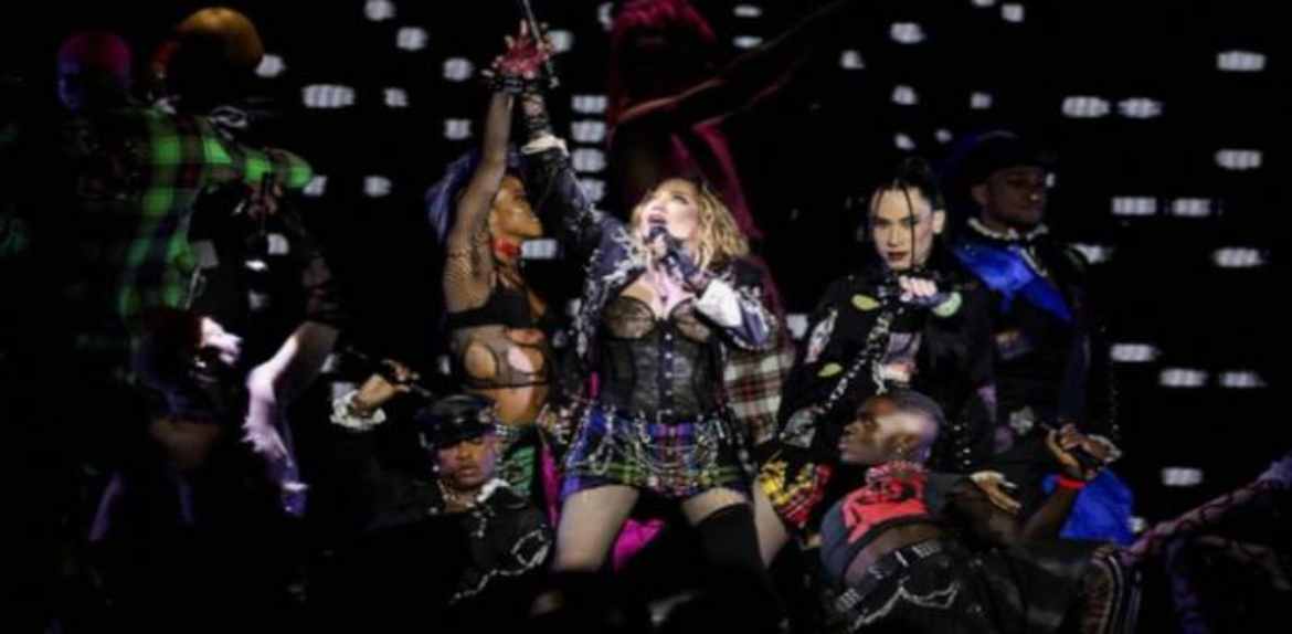 Madonna celebra 40 años de música con un épico concierto en Brasil