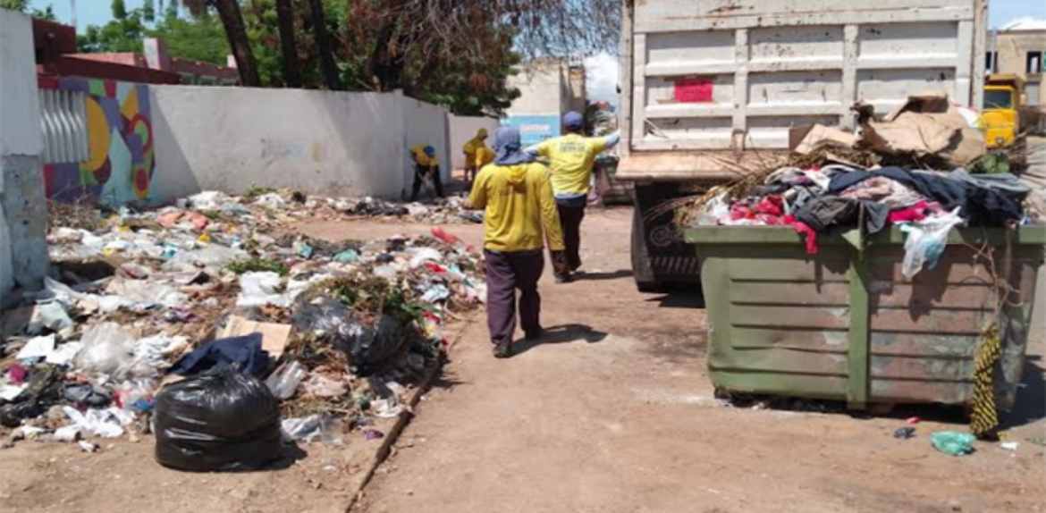 Gobernación del Zulia despliega jornada especial de limpieza en la antigua sede de Sopotocientos