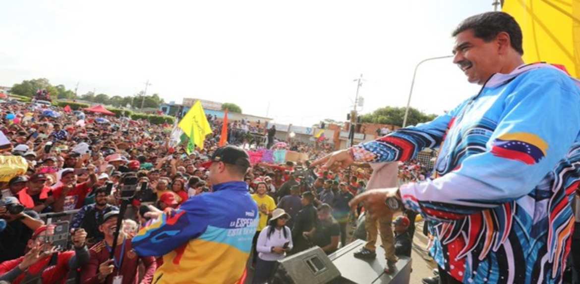 Maduro desde La Concepción anuncia activación de la quinta línea de bombeo de Tulé