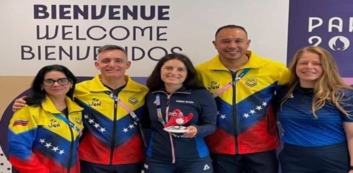 Delegación venezolana llega a París de cara a los Juegos Olímpicos
